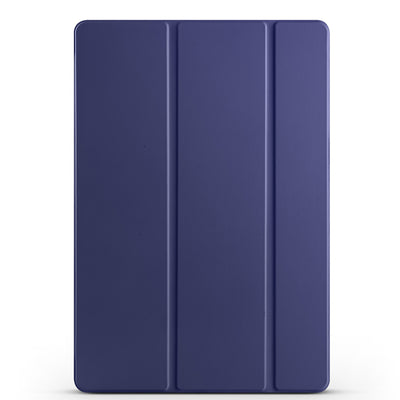 Galaxy Tab S10 FE Plus Zore Smart Cover Kalem Bölmeli Standlı 1-1 Kılıf Lacivert