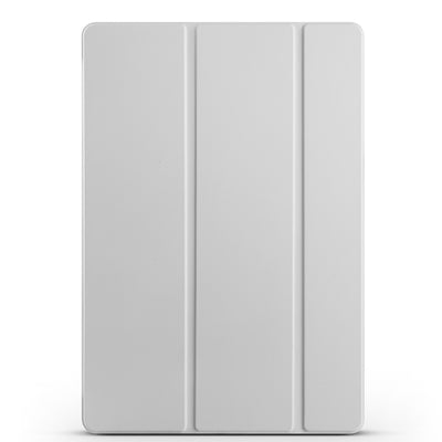 Galaxy Tab S10 FE Plus Zore Smart Cover Kalem Bölmeli Standlı 1-1 Kılıf Gri
