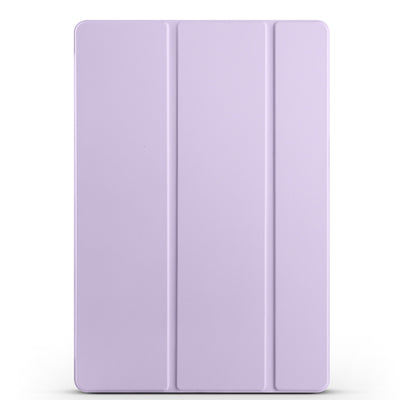 Galaxy Tab S10 FE Plus Zore Smart Cover Kalem Bölmeli Standlı 1-1 Kılıf Lila