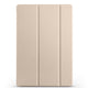 Galaxy Tab S10 FE Plus Zore Smart Cover Kalem Bölmeli Standlı 1-1 Kılıf Gold