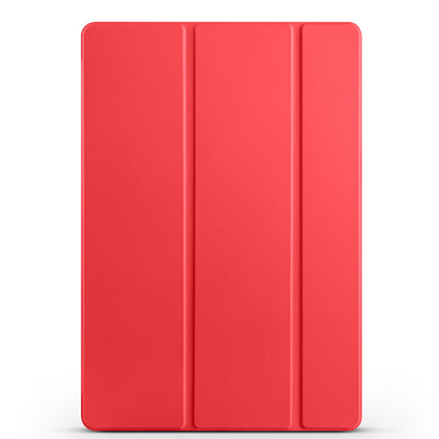 Galaxy Tab S10 FE Plus Zore Smart Cover Kalem Bölmeli Standlı 1-1 Kılıf Kırmızı