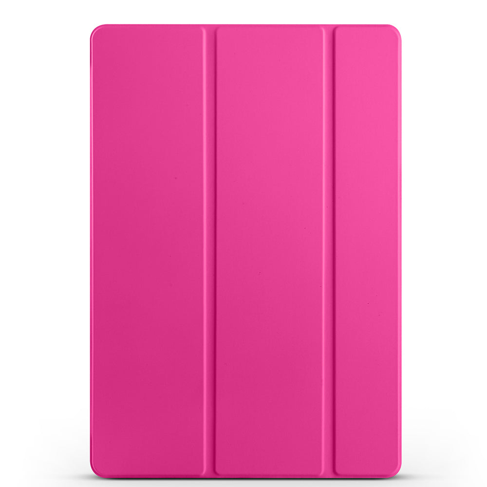 Galaxy Tab S10 FE Plus Zore Smart Cover Kalem Bölmeli Standlı 1-1 Kılıf Pembe