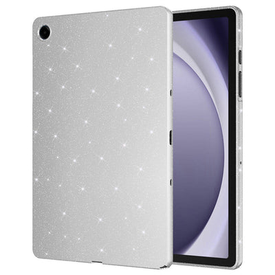 Galaxy Tab S10 FE Simli Parlak Görünümlü Zore Tablet Koton Kılıf Gümüş