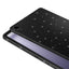 Galaxy Tab S10 FE Simli Parlak Görünümlü Zore Tablet Koton Kılıf Siyah