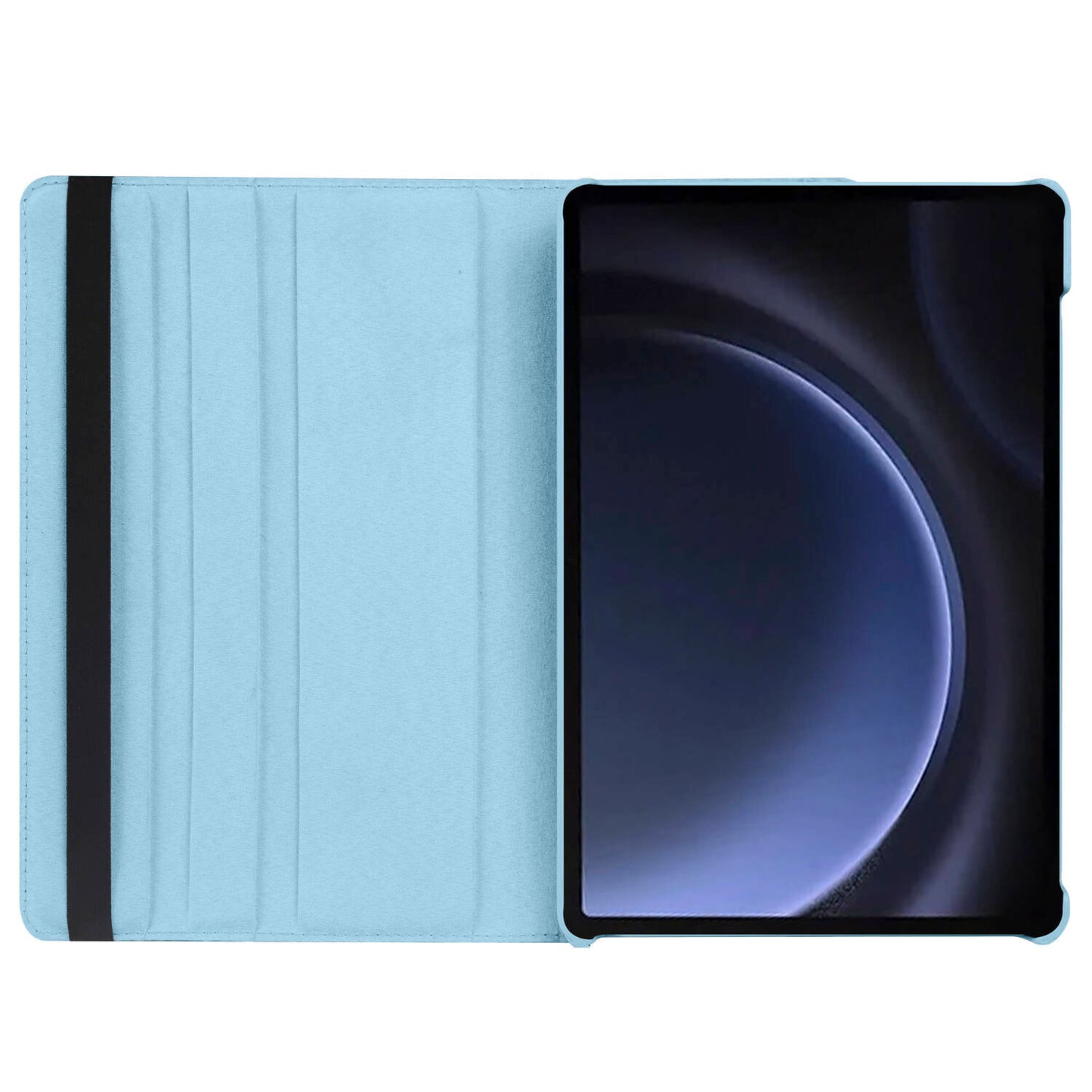 Galaxy Tab S10 FE Zore Dönebilen Standlı Kılıf Lacivert