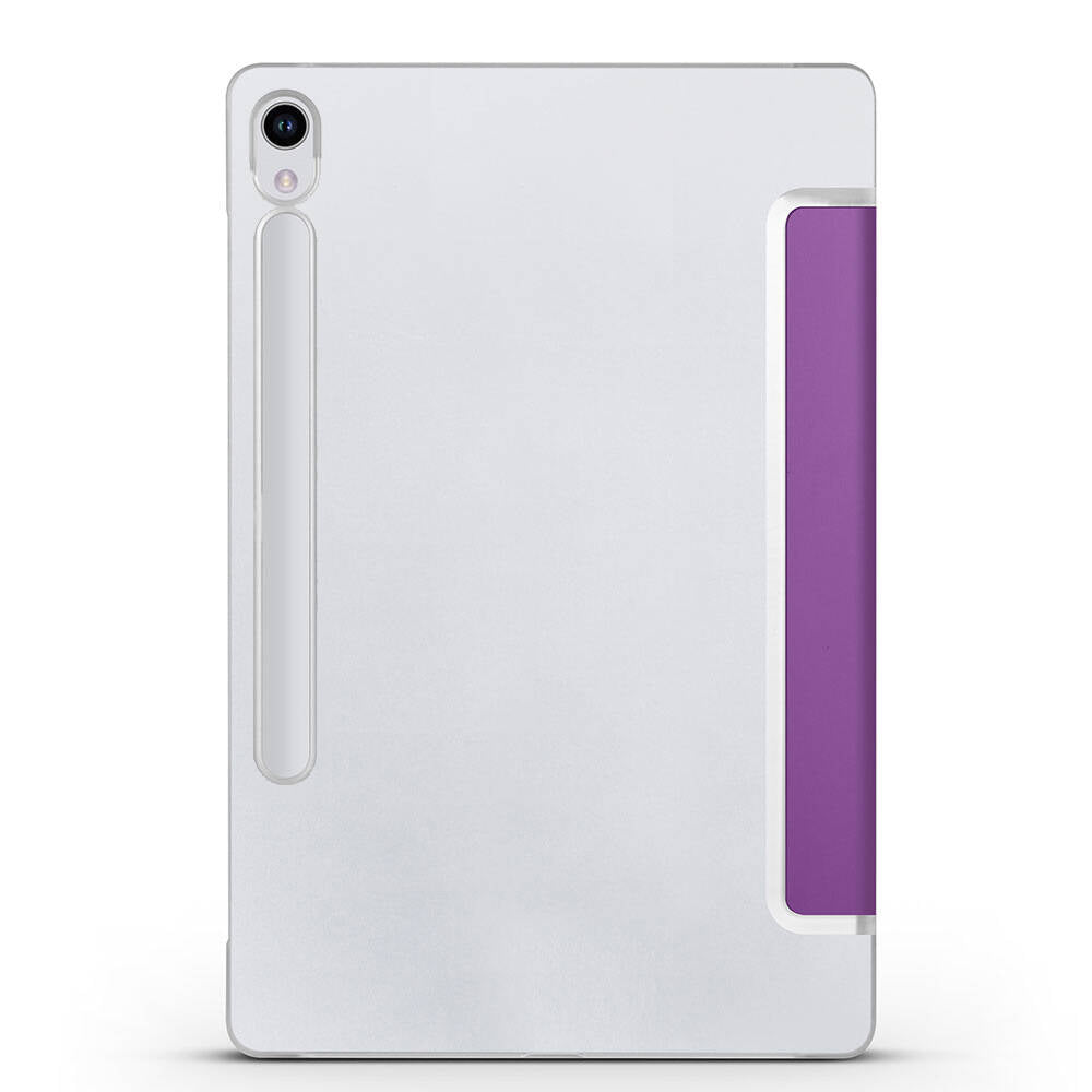 Galaxy Tab S10 FE Zore Smart Cover Standlı 1-1 Kılıf Kırmızı