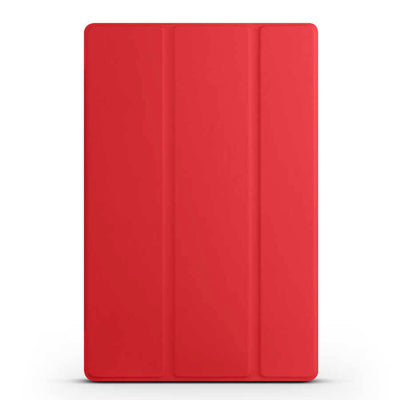 Galaxy Tab S10 Lite Zore Smart Cover Standlı 1-1 Kılıf Kırmızı