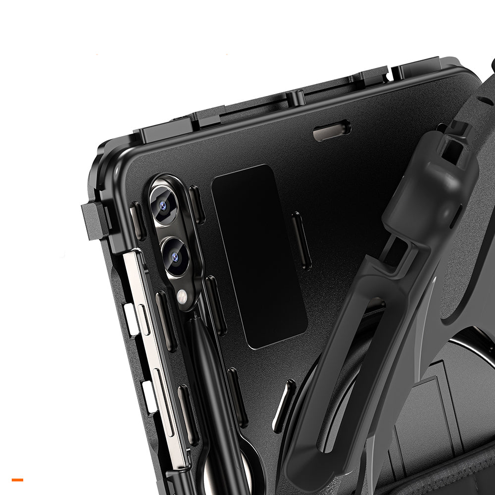 Galaxy Tab S10 Plus Zore Defender Tablet Silikon Siyah