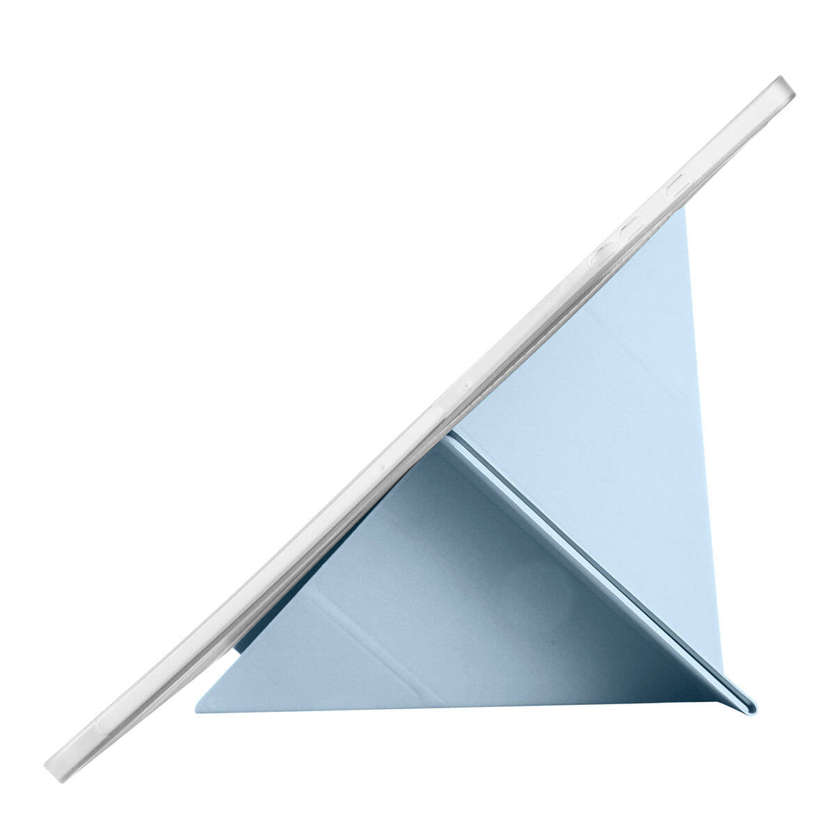 Galaxy Tab S11 Ultra SM-X930 Kılıf Zore Tri Folding Kalem Bölmeli Standlı Kılıf Mor