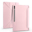 Galaxy Tab S11 Ultra SM-X930 Kılıf Zore Tri Folding Kalem Bölmeli Standlı Kılıf Mor