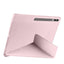 Galaxy Tab S11 Ultra SM-X930 Kılıf Zore Tri Folding Kalem Bölmeli Standlı Kılıf Mor