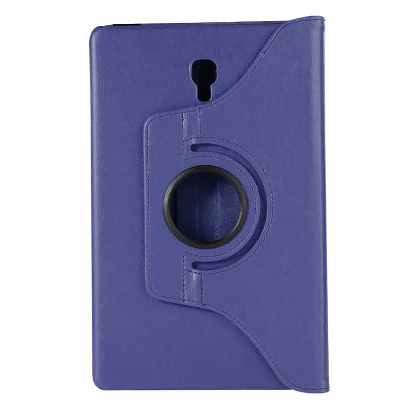Galaxy Tab S4 T830 Zore Dönebilen Standlı Kılıf Lacivert