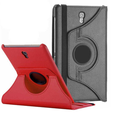 Galaxy Tab S4 T830 Zore Dönebilen Standlı Kılıf Kırmızı