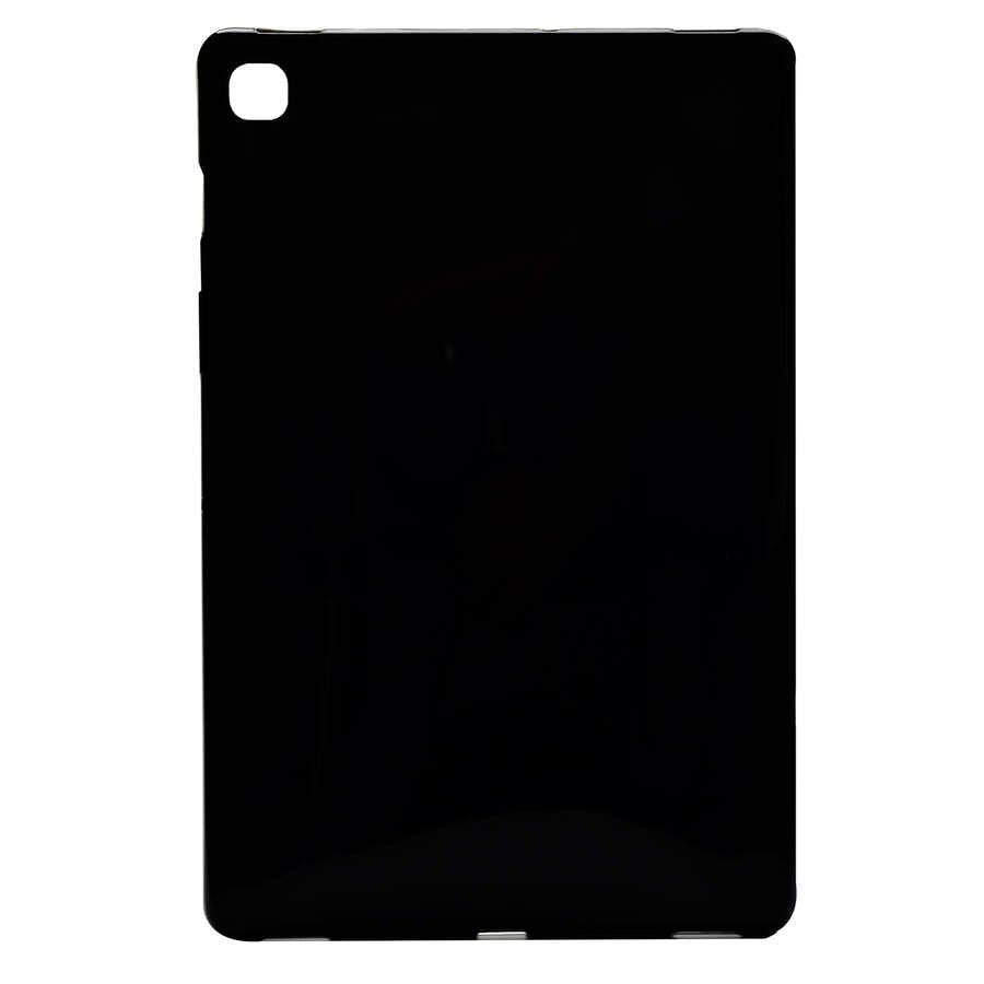 Galaxy T720 Tab S5E Kılıf Zore Tablet Süper Silikon Kapak Siyah