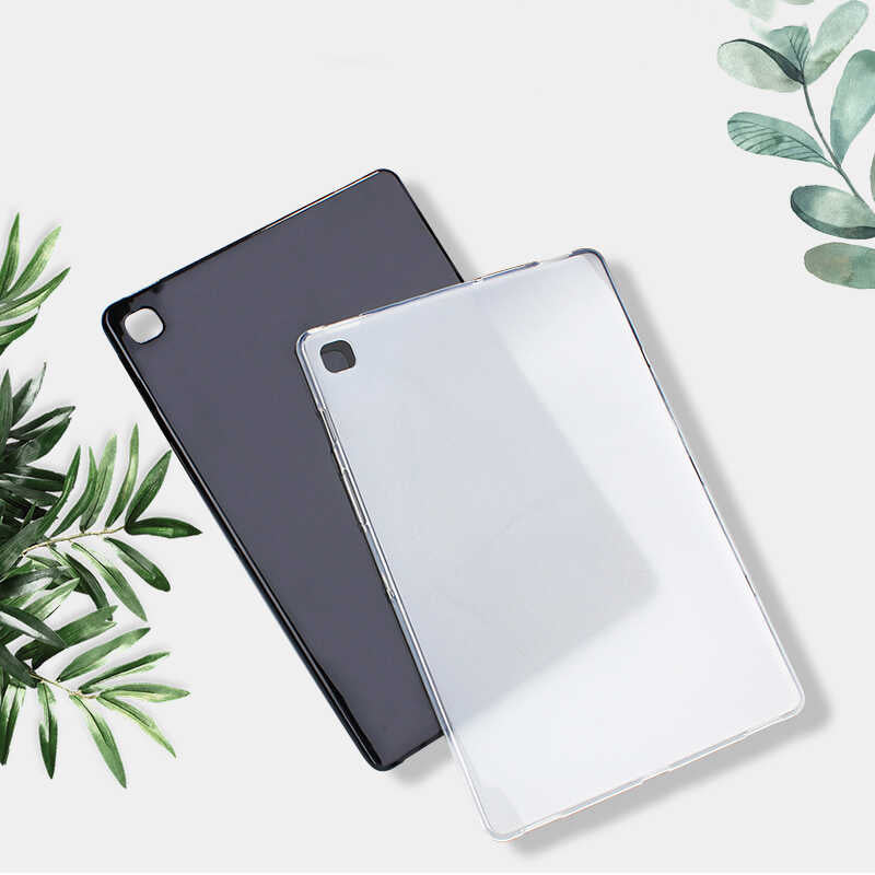 Galaxy Tab S6 Lite P610 Kılıf Zore Tablet Süper Silikon Kapak Siyah