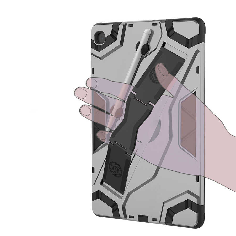 Galaxy Tab S6 Lite P610 Zore Defens Tablet Silikon Siyah