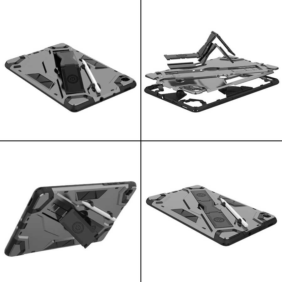 Galaxy Tab S6 Lite P610 Zore Defens Tablet Silikon Siyah