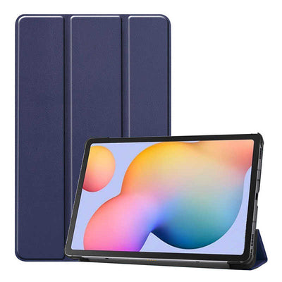 Galaxy Tab S6 Lite P610 Zore Smart Cover Standlı 1-1 Kılıf Mavi