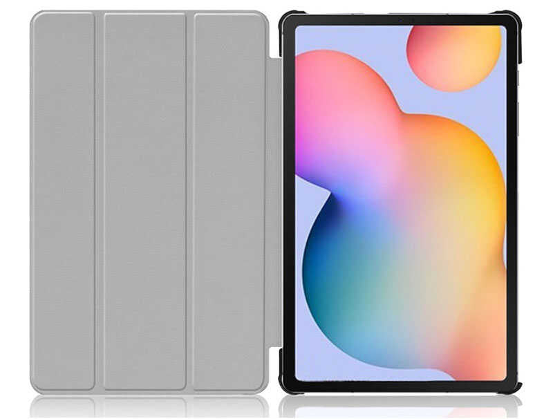 Galaxy Tab S6 Lite P610 Zore Smart Cover Standlı 1-1 Kılıf Rose Gold