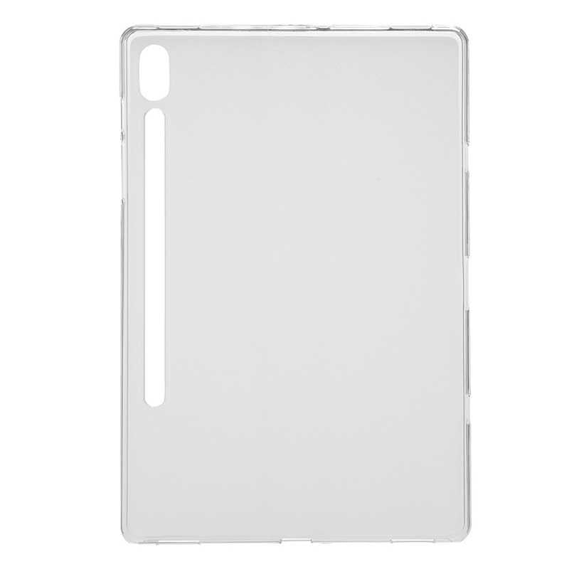 Galaxy Tab S6 T860 Kılıf Zore Tablet Süper Silikon Kapak Renksiz