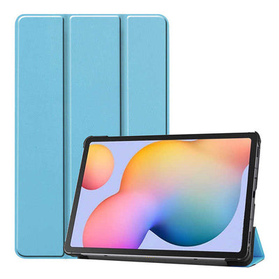 Galaxy Tab S7 FE LTE (T737-T736-T733-T730) Zore Smart Cover Standlı 1-1 Kılıf Turuncu