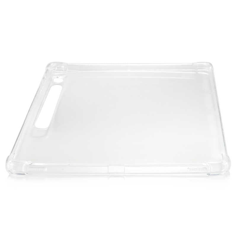 Galaxy Tab S7 Plus T970 Kılıf Zore Tablet Nitro Anti Shock Silikon Kapak Renksiz