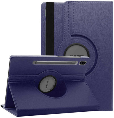 Galaxy Tab S7 Plus T970 Zore Dönebilen Standlı Kılıf Pembe