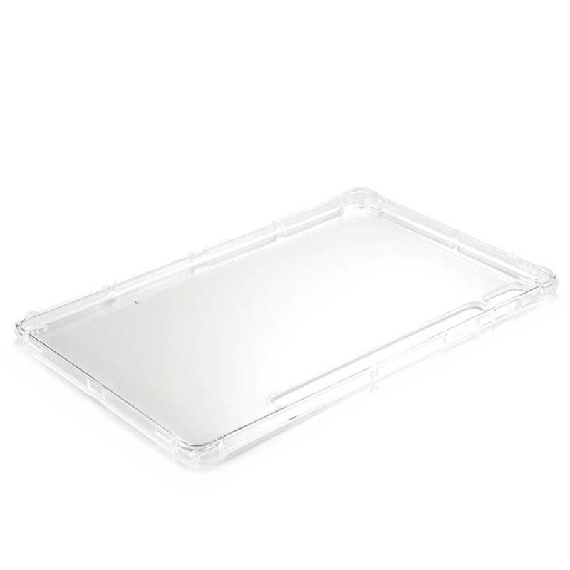 Galaxy Tab S7 T870 Kılıf Zore Tablet Nitro Anti Shock Silikon Kapak Renksiz