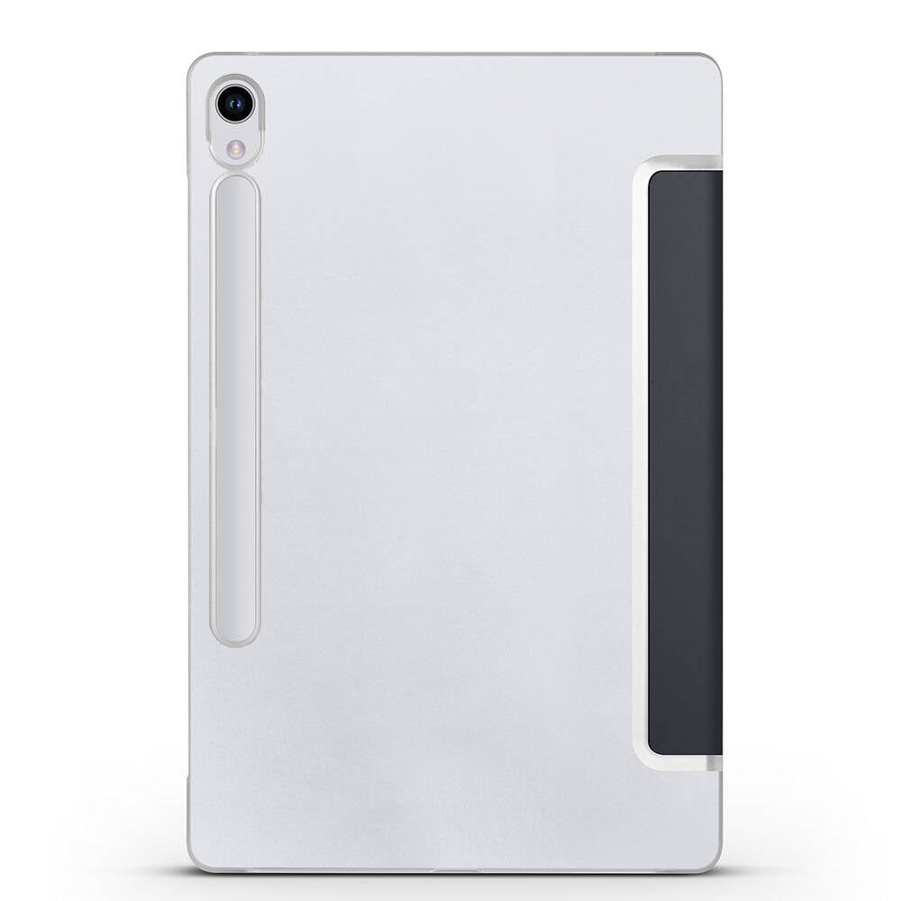 Galaxy Tab S9 Zore Smart Cover Standlı 1-1 Kılıf Siyah