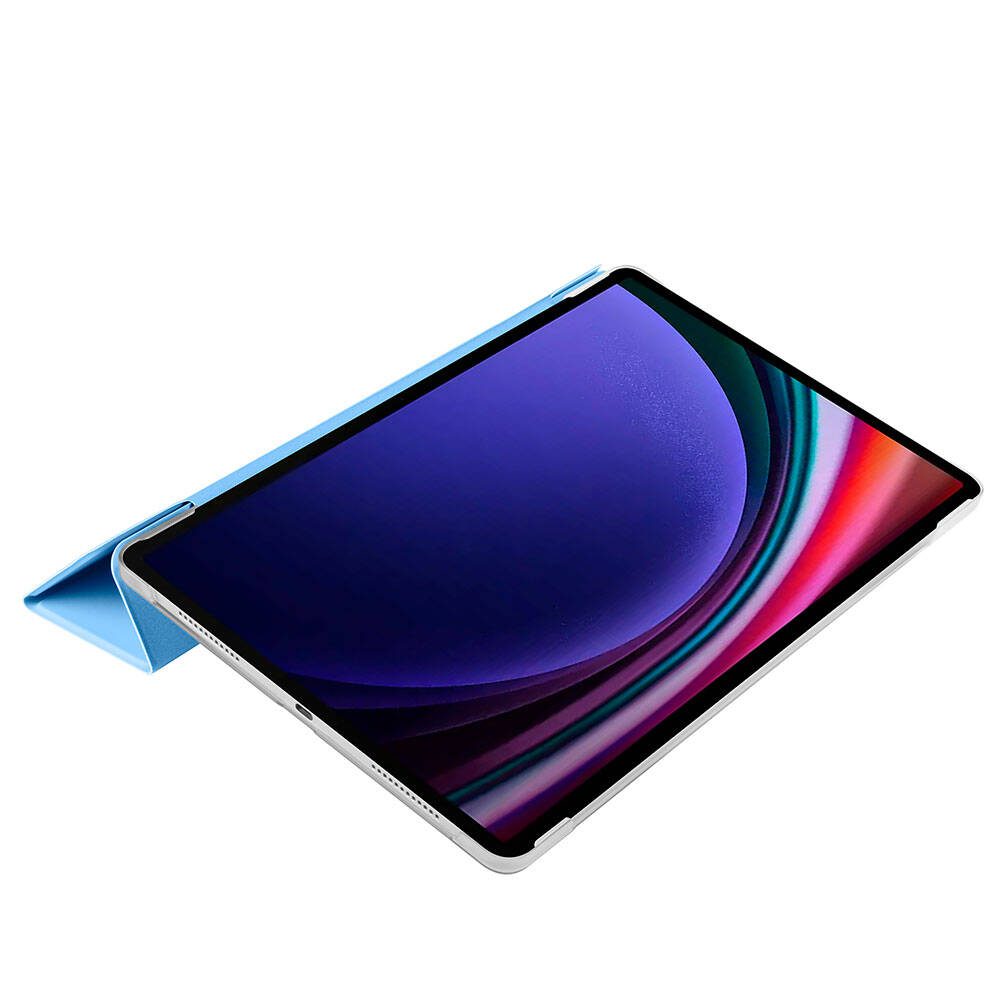 Galaxy Tab S9 Zore Smart Cover Standlı 1-1 Kılıf Gold