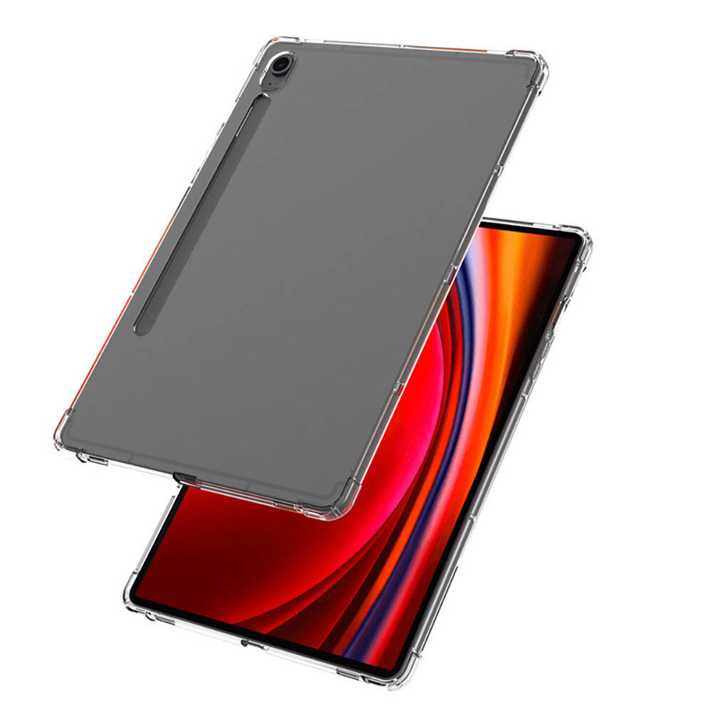 Galaxy Tab S9 FE Kılıf Zore Tablet Nitro Anti Shock Silikon Kapak Renksiz