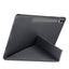 Galaxy Tab S9 FE Plus Kılıf Zore Tri Folding Kalem Bölmeli Standlı Kılıf Koyu Yeşil