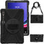 Galaxy Tab S9 FE Plus Zore Defender Tablet Silikon Siyah