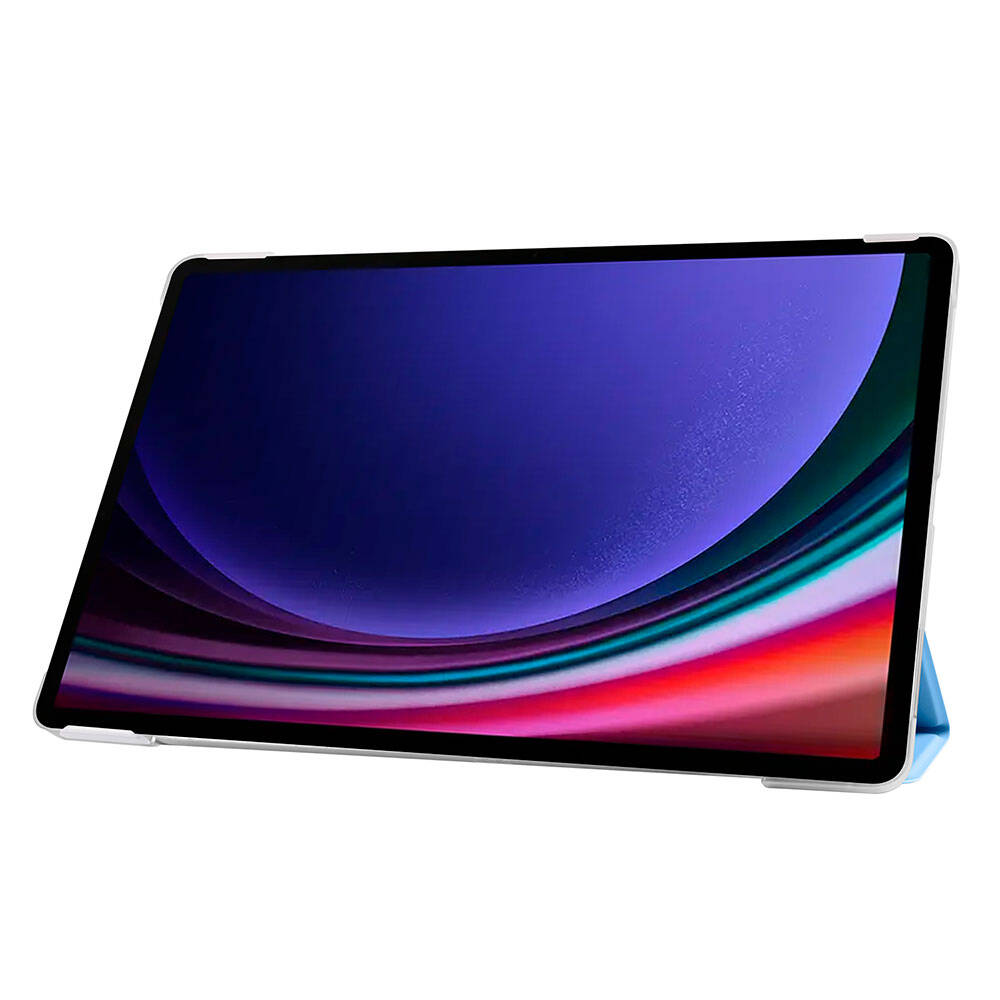 Galaxy Tab S9 FE Plus Zore Smart Cover Standlı 1-1 Kılıf Mor