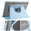 Galaxy Tab S9 Kılıf Zore Termik Kalem Bölmeli Dönebilen Standlı Kılıf Pembe