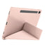 Galaxy Tab S9 Kılıf Zore Tri Folding Kalem Bölmeli Standlı Kılıf