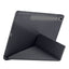 Galaxy Tab S9 Kılıf Zore Tri Folding Kalem Bölmeli Standlı Kılıf Lila