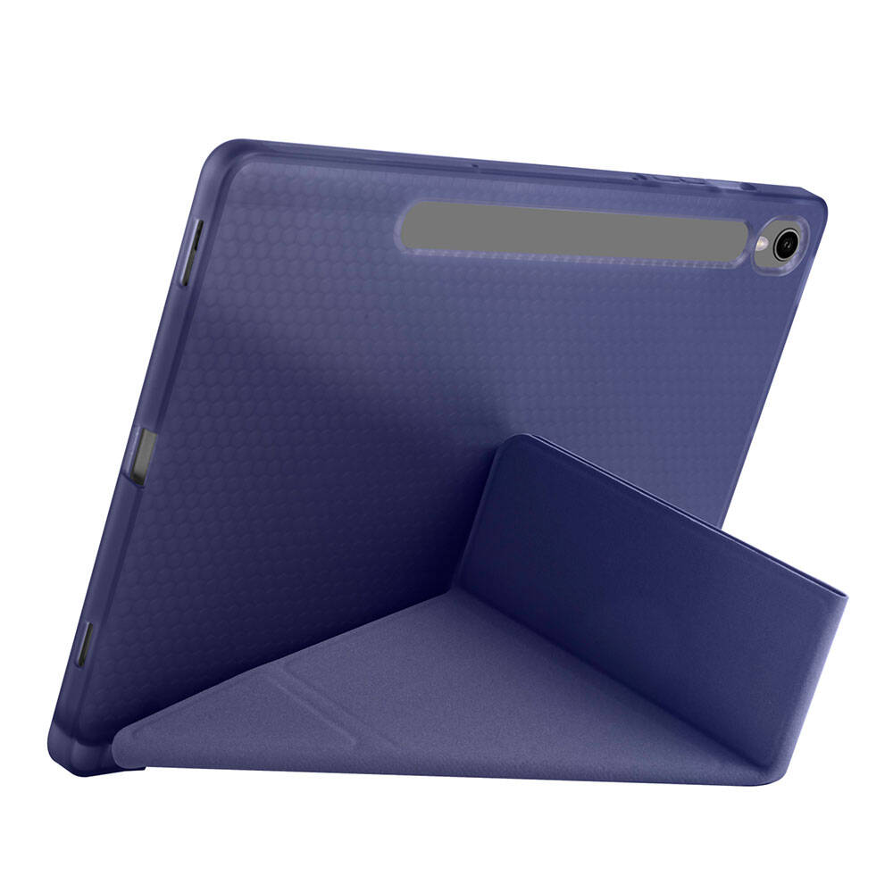 Galaxy Tab S9 Kılıf Zore Tri Folding Kalem Bölmeli Standlı Kılıf Yeşil