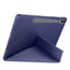 Galaxy Tab S9 Plus Kılıf Zore Tri Folding Kalem Bölmeli Standlı Kılıf Rose Gold