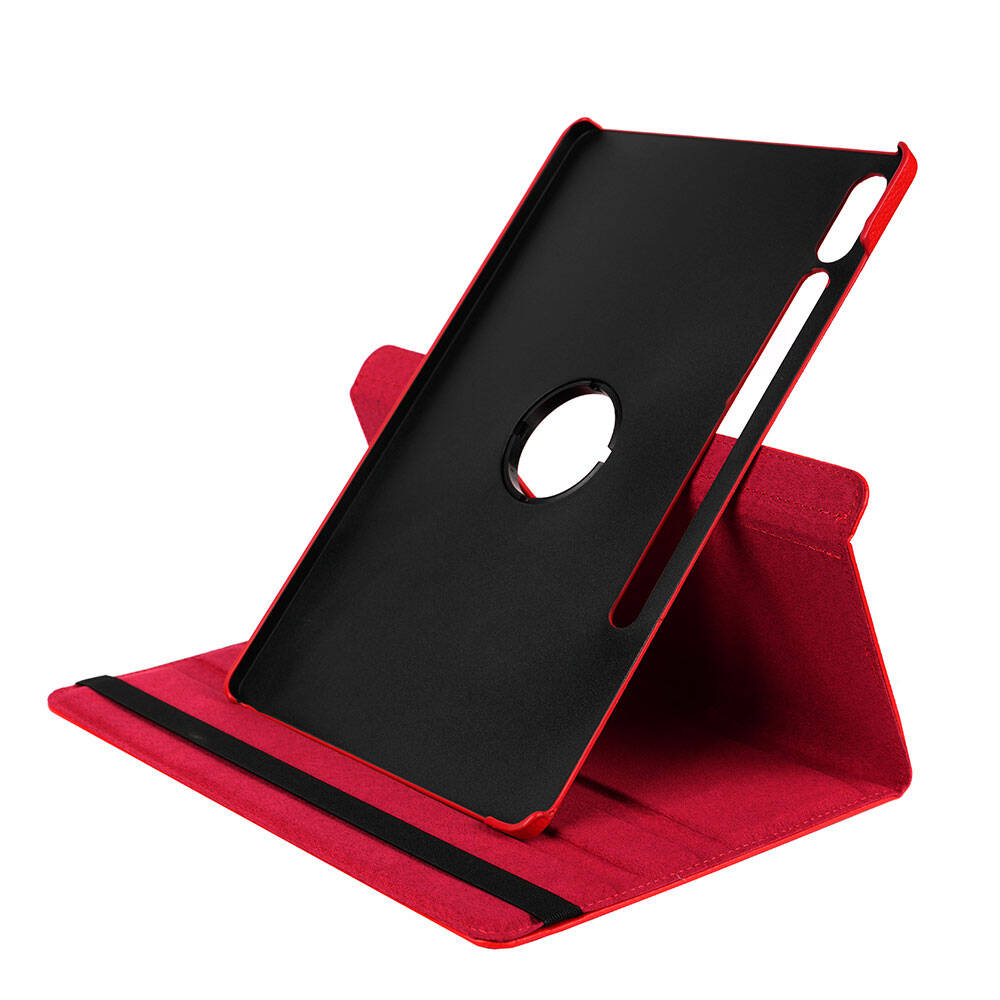 Galaxy Tab S9 Plus Zore Dönebilen Standlı Kılıf Mavi