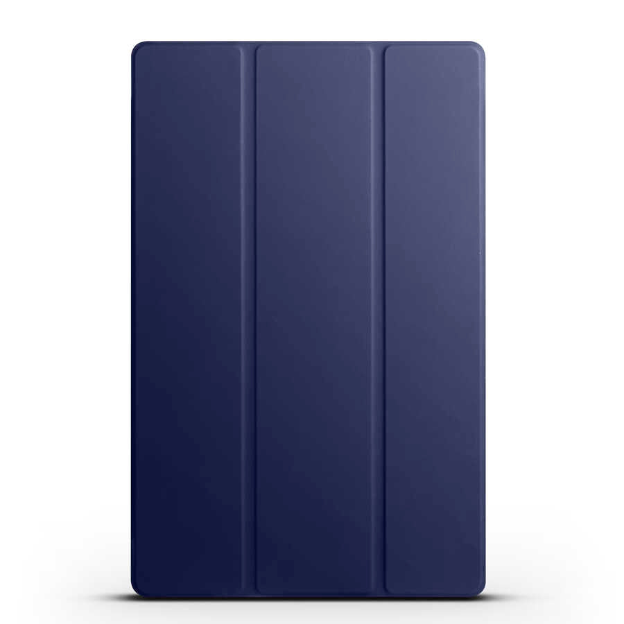 Galaxy Tab S9 Plus Zore Smart Cover Standlı 1-1 Kılıf Gold