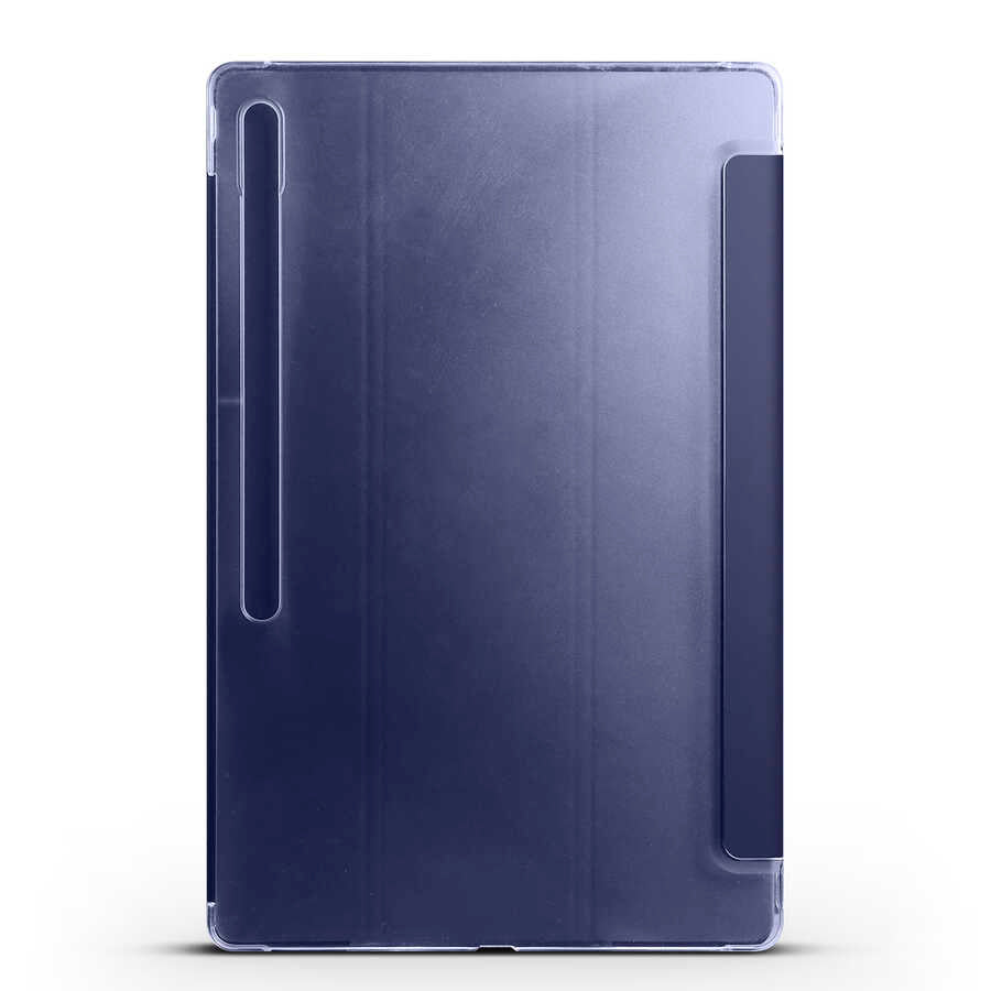 Galaxy Tab S9 Plus Zore Smart Cover Standlı 1-1 Kılıf Pembe