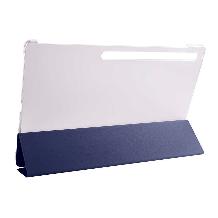 Galaxy Tab S9 Plus Zore Smart Cover Standlı 1-1 Kılıf Gold
