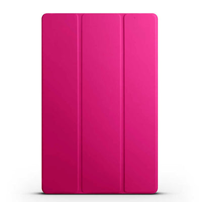 Galaxy Tab S9 Plus Zore Smart Cover Standlı 1-1 Kılıf Pembe