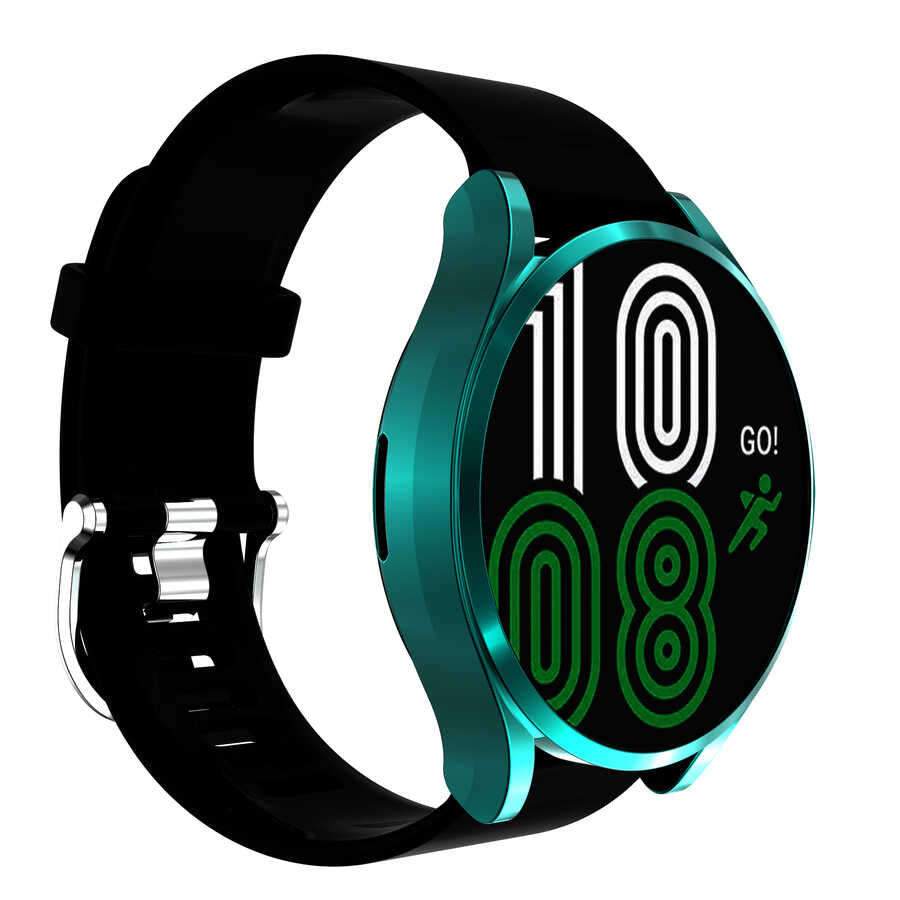 Galaxy Watch 4 44mm Zore Watch Gard 02 Ekran Koruyucu Gümüş