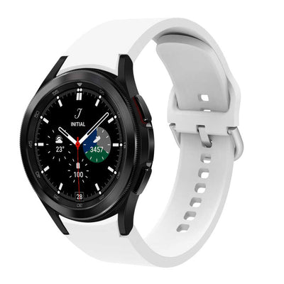 Galaxy Watch 4 Classic 42mm KRD-50 Silikon Kordon Beyaz