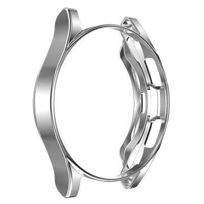 Galaxy Watch 4 Classic 42mm Zore Watch Gard 02 Koruyucu Silikon Gümüş