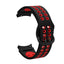 Galaxy Watch 4 Classic 46mm KRD-02 Silikon Kordon Mavi-Beyaz