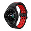 Galaxy Watch 4 Classic 46mm KRD-02 Silikon Kordon Yeşil-Beyaz