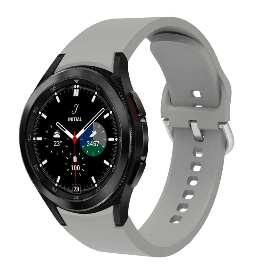 Galaxy Watch 4 Classic 46mm KRD-50 Silikon Kordon Siyah